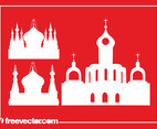 Orthodox Churches Silhouettes