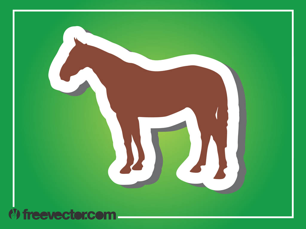 Horse Silhouette Graphics