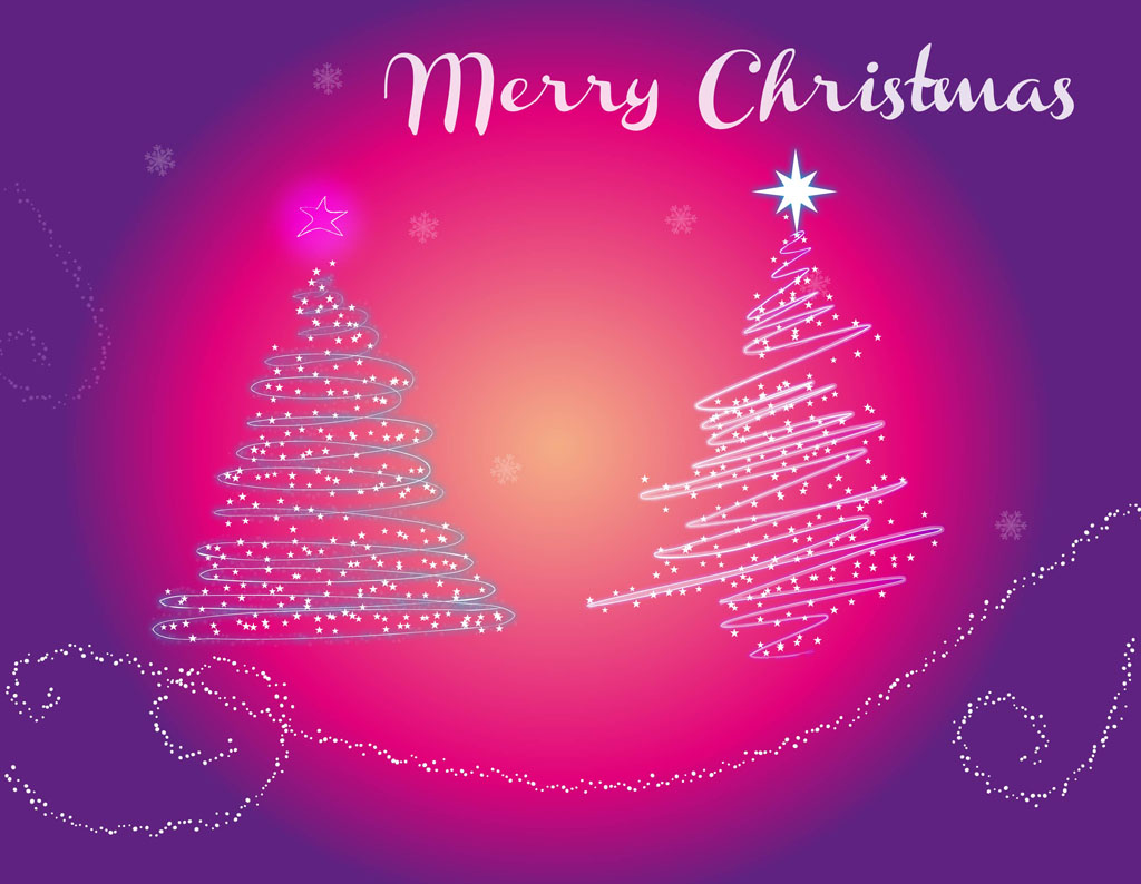Christmas Trees Vector