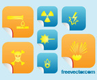 Chemical Danger Icons