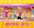 Sixties Girls Vectors