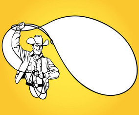 Cowboy With Lasso