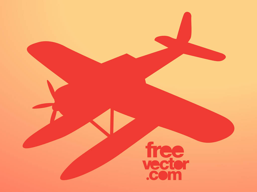 Airplane Silhouette Vector