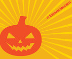 Halloween Pumpkin Vector Character
