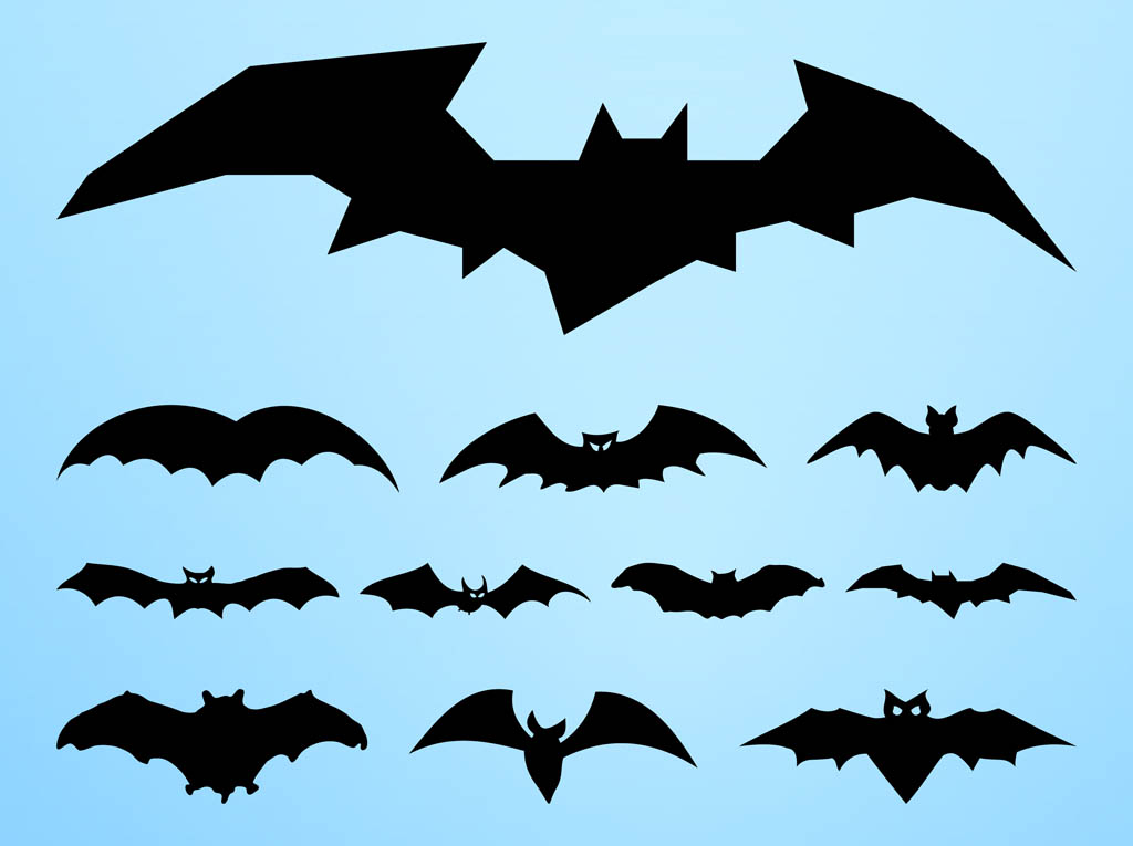 Download Bat Silhouettes Graphics Vector Art & Graphics ...