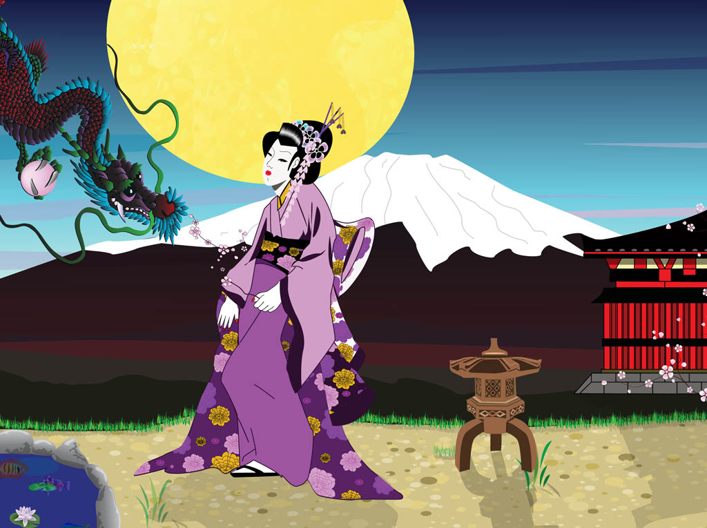 Geisha Background