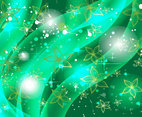 Emerald Floral Background