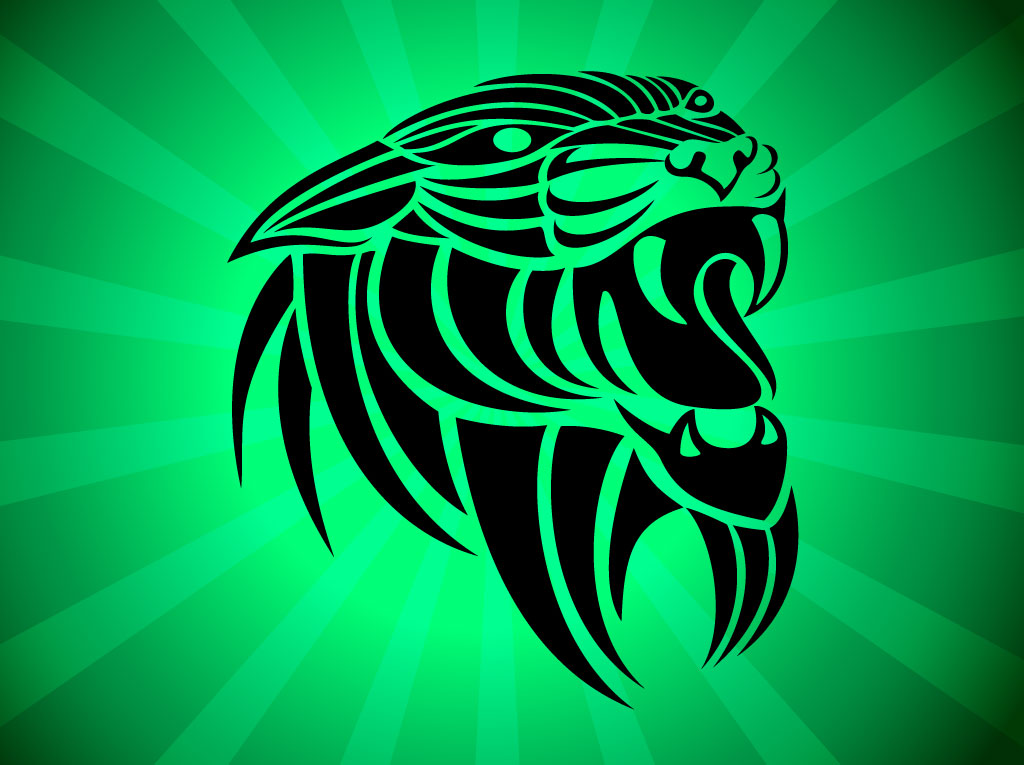 Download Panthera Tribal Vector Vector Art & Graphics | freevector.com