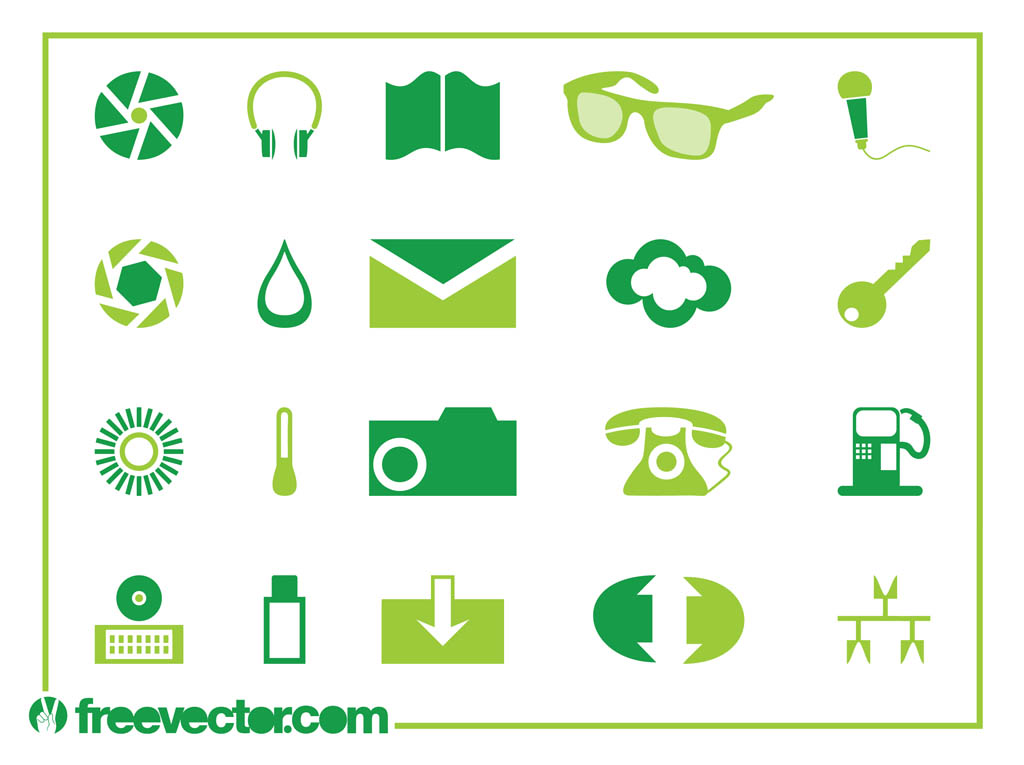 Icons Pack Vector graphics