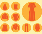 Clothes Icons Vector