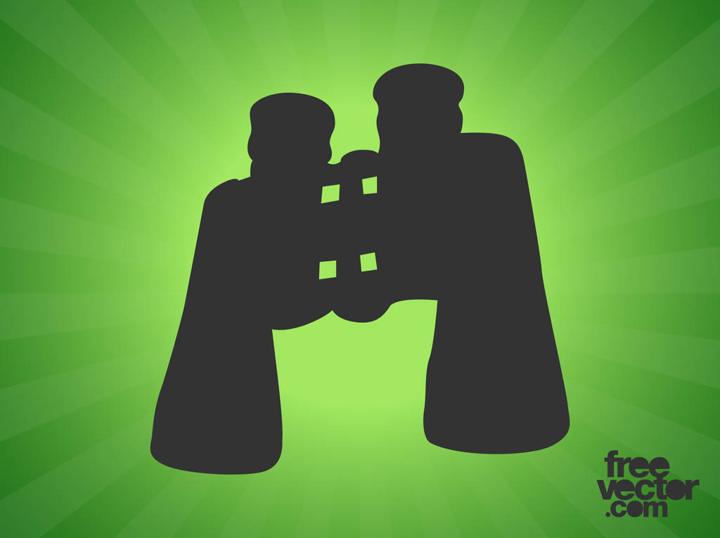 Binoculars Icon Graphics