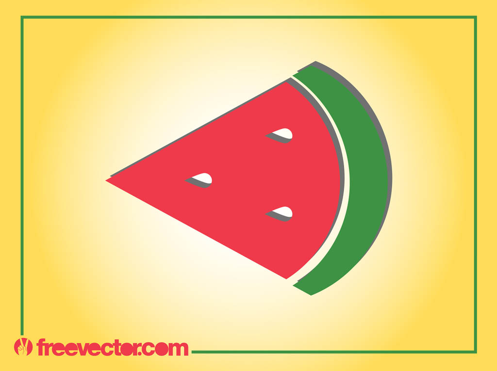 Watermelon Icon Vector