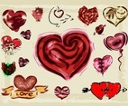 Hearts Illustrations