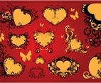Free Love Heart Vector Art Decoration