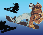 Snowboard Vector Art