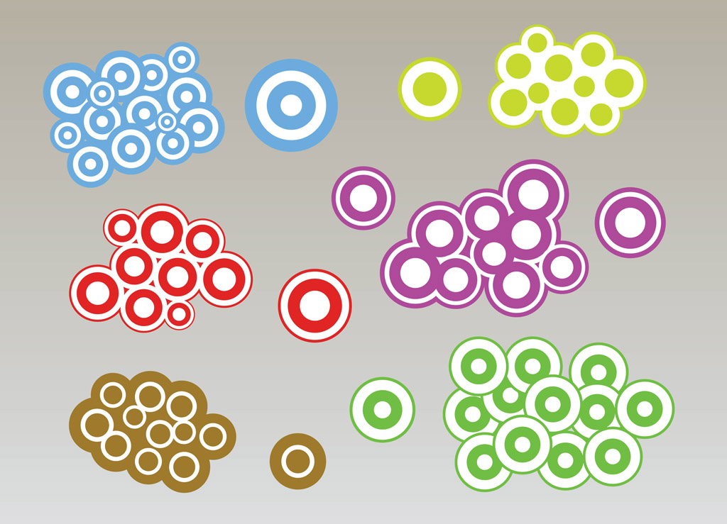 Circles Bubbles Vectors