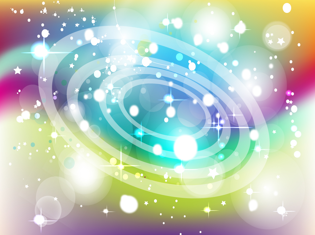 Colorful Galaxy Graphics