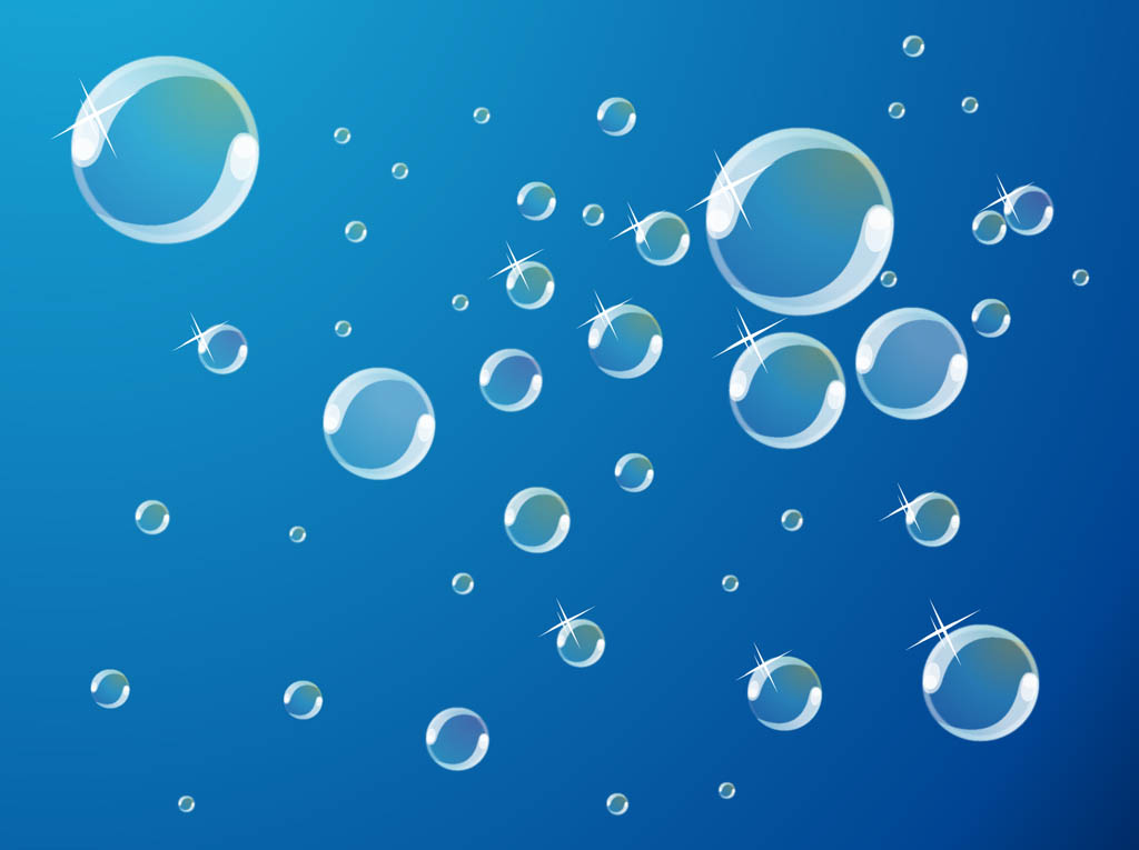 Soap Bubbles Vector