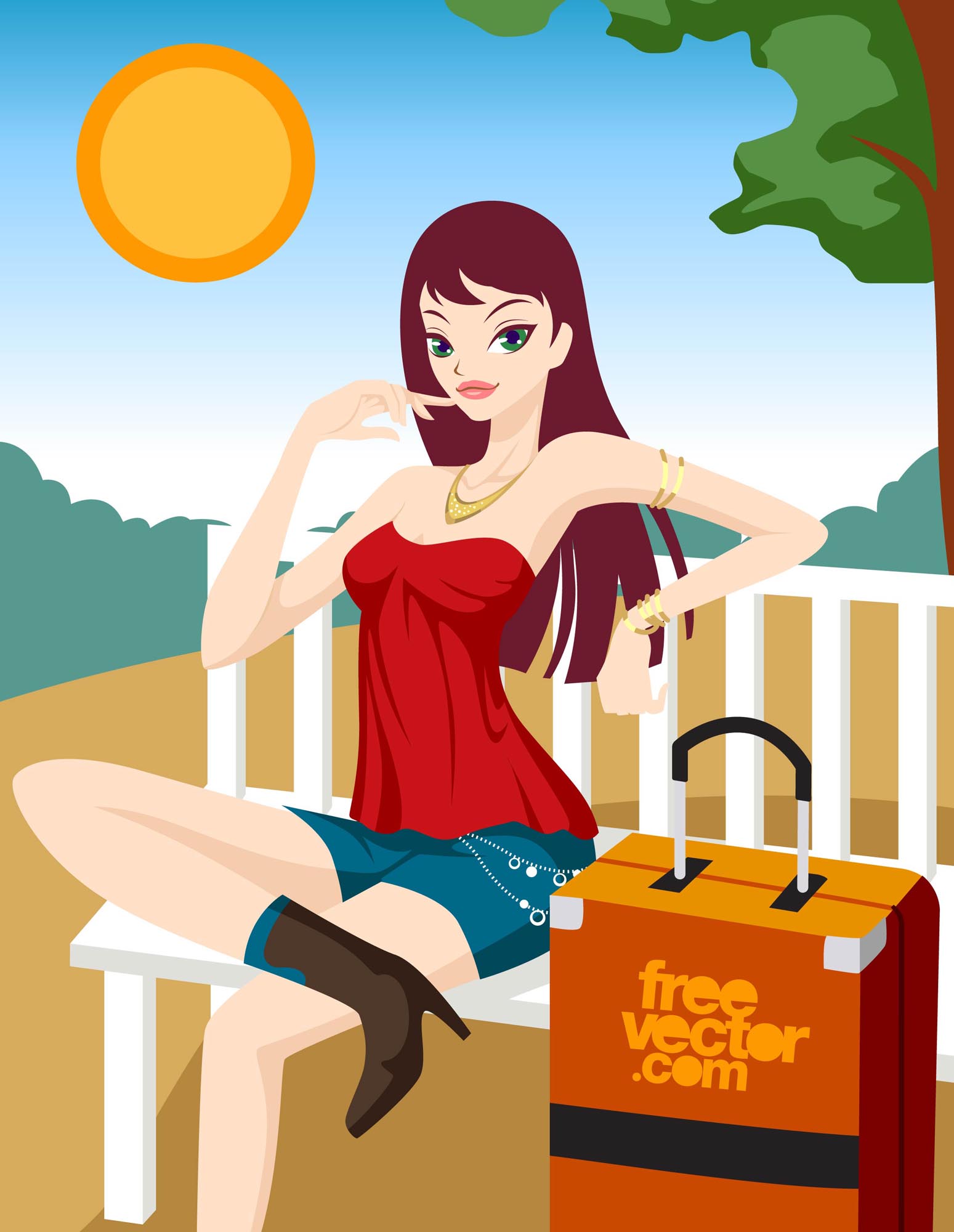 Traveling Woman