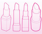 Lipsticks Vector