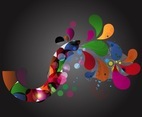 Colorful Swirls Layout