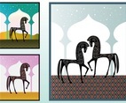 Horse Vector Illustrations