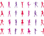 Girls Silhouettes Graphics