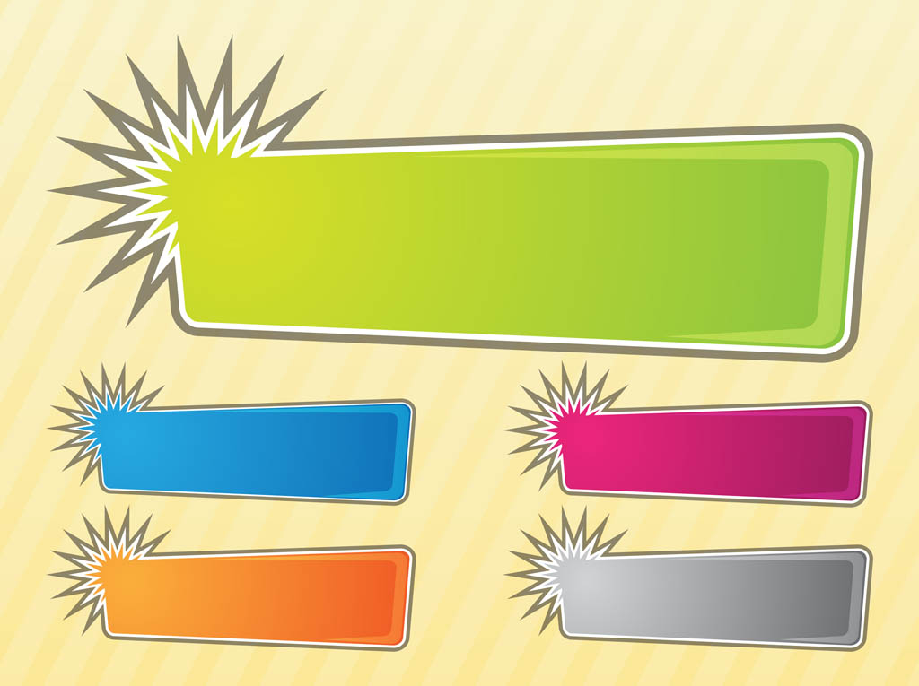 Banners Set