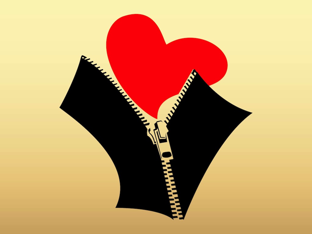 Heart And Zipper