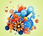 Colorful Flowers Graphics