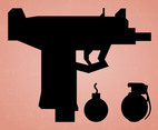Weapons Silhouette Graphics