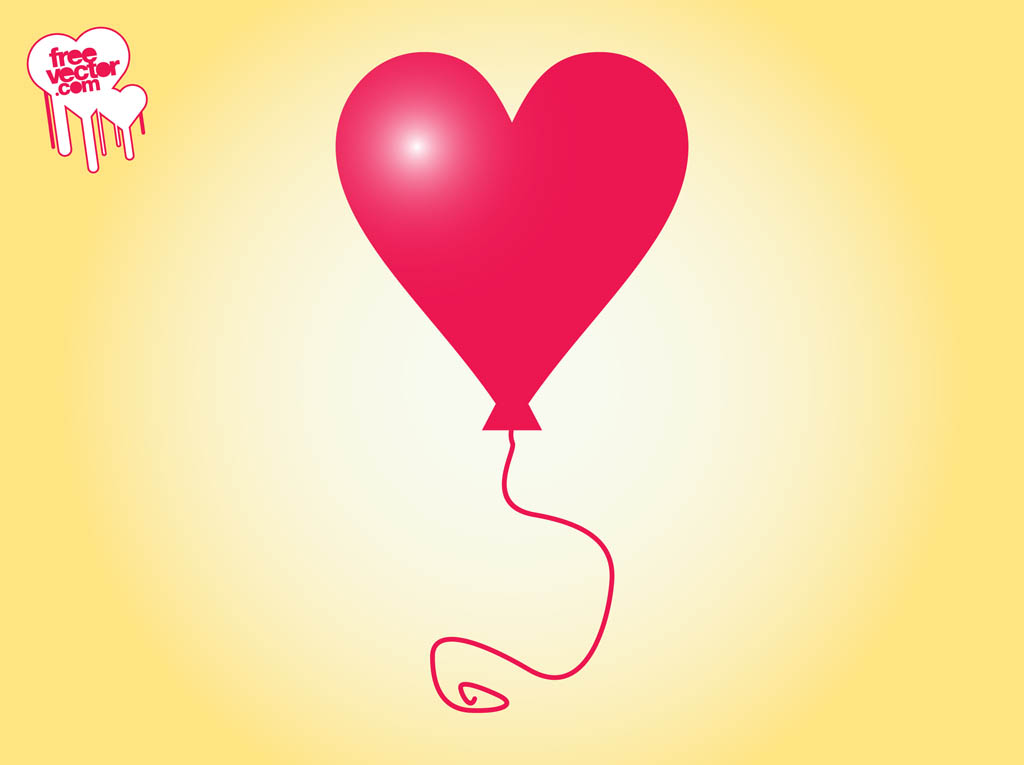 Heart Balloon Graphics
