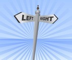 Left Right Sign