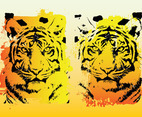 Tigers Vector Graphics