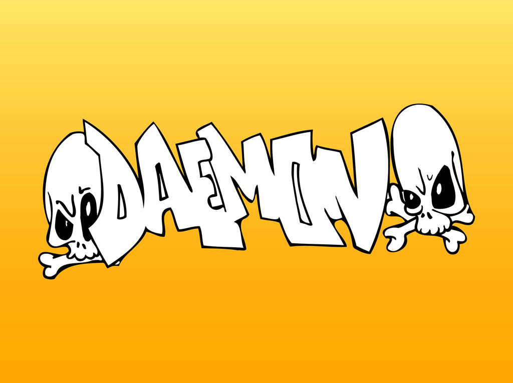 Daemon Graffiti