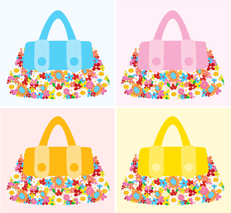 Fashion Accessories Flower Bags