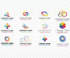Colorful Stock Vector Logos