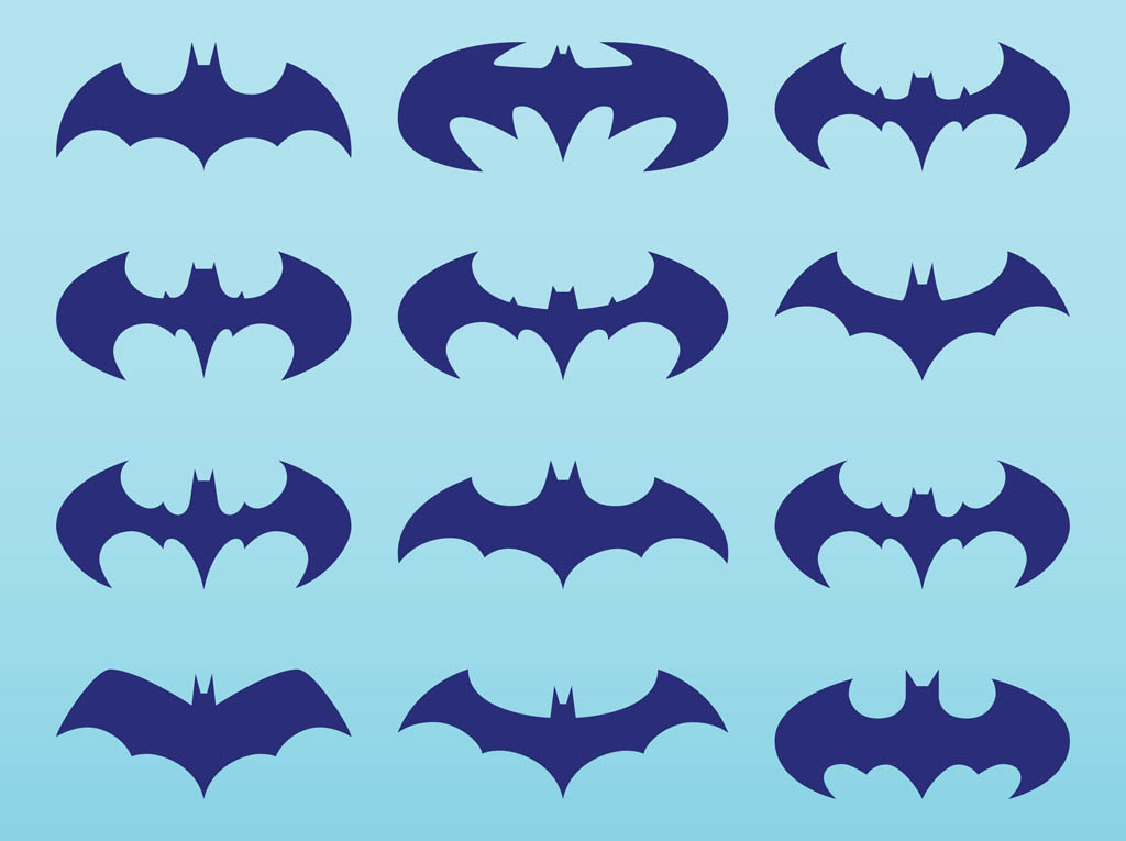 Batman Logo Pack Vector Art & Graphics 