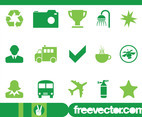 Green Icons Graphics