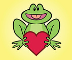 Frog Comic Character