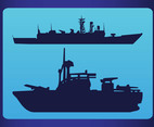 Silhouette Ships