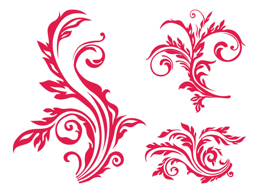 Floral Scrolls Image