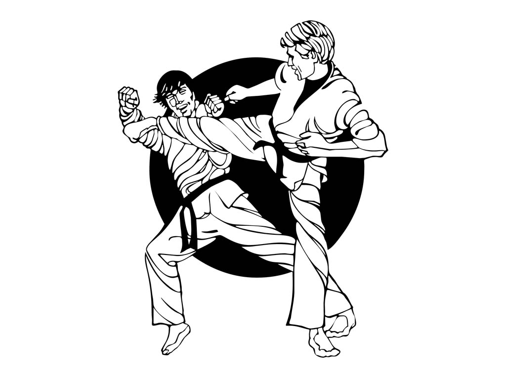 Karate Fight Graphics