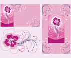 Floral Posters Vector