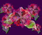 Flowers Vector Background