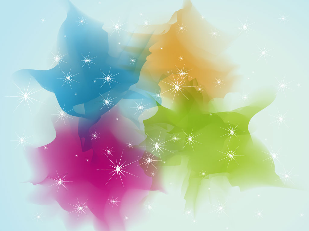 Color Sparkles Background Image