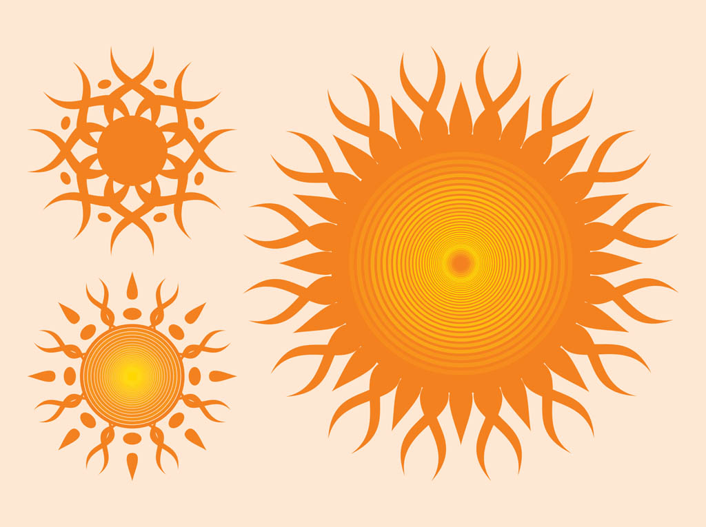 Sun Vectors Graphics