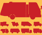 Truck Silhouettes Set