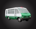 3D Bus Vector