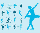 Vector Ballet Dancers